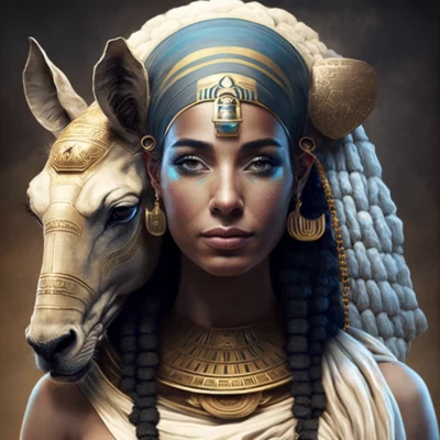 Egyptian goddess Amunet
