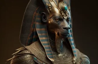 Egyptian god Amset