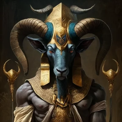 The Egyptian god Khnum