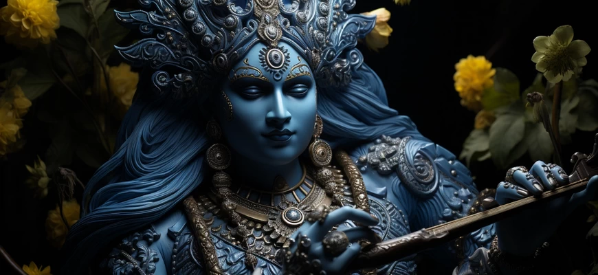Indian god Krishna
