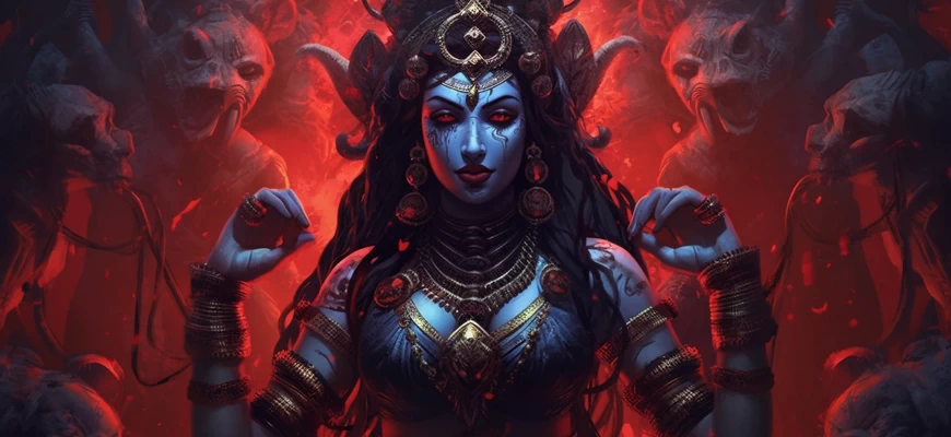 Indian goddess Kali