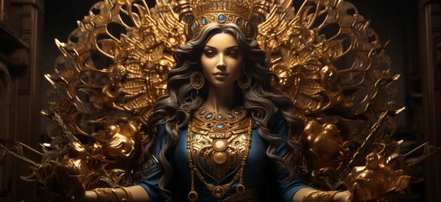 Indian goddess Lakshmi