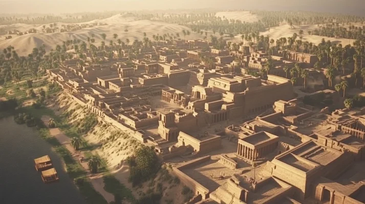 Saïs - the city of ancient Egypt
