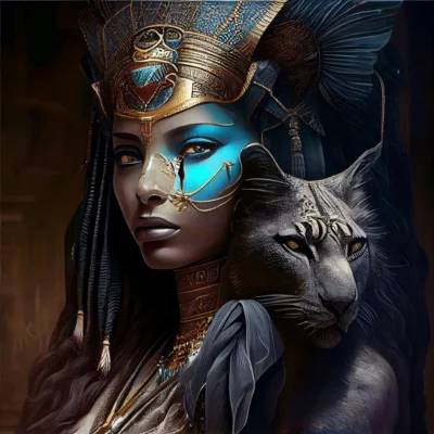 Egyptian goddess Sekhmet