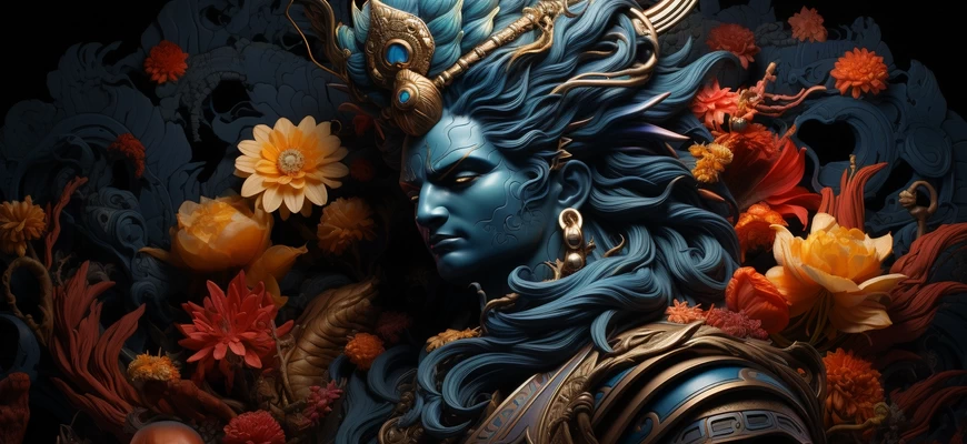 Vishnu - the Indian god