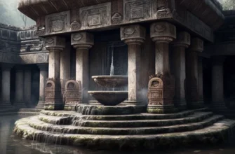 The ancient Mayans built fountains and flush toilets